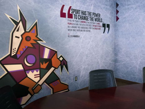Arizona Coyote's Kachina Conference Room Environmental Design