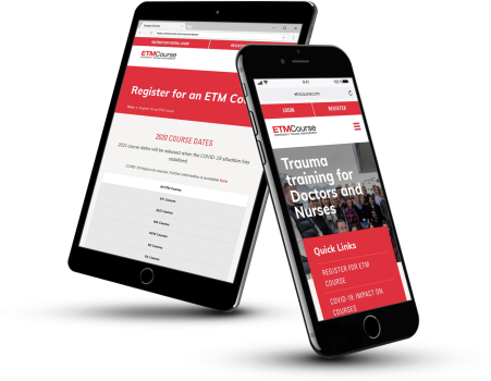 Web Design for Training Centre