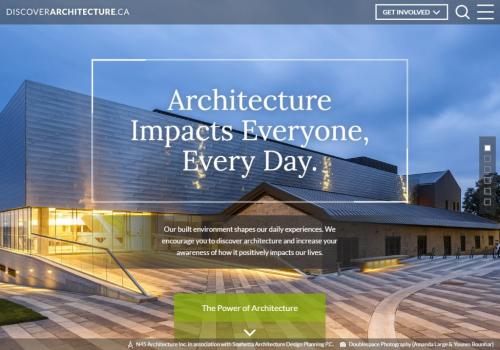 Discover Architecture - WordPress website design & development