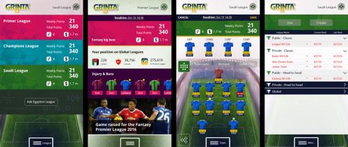 Grinta – Season-long fantasy football application