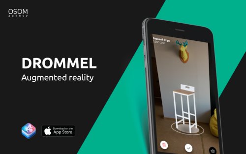 Drommel - Augmented reality application for furniture store