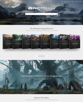 SaaS Based Art & Entertainment Portal - Photobash