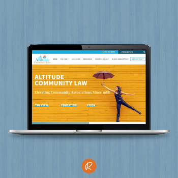 Altitude Community Law Website Design and Development