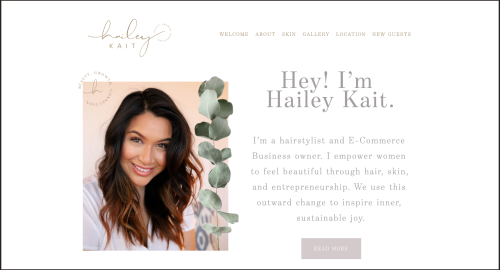 Hailey Kait Website Content