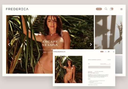 Frederica -  322% Increase in sales within the first year.