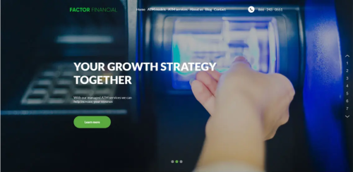 Factor Financial website development