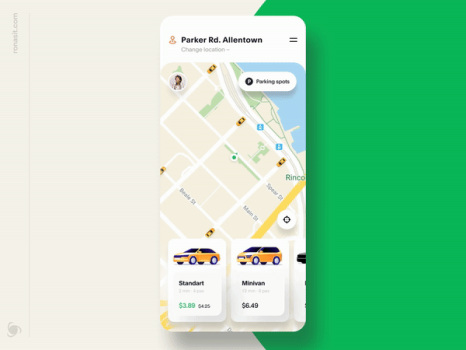A Taxi / Cab Template