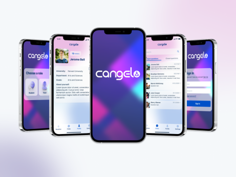 Mobile app development for eLearning startup