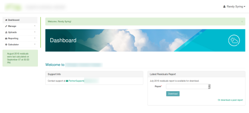 Merchant Residuals Calculator
