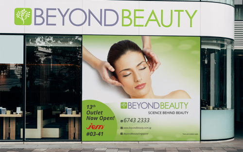 Beyond Beauty Outdoor Advertising