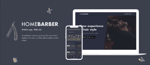 HomeBarber application design