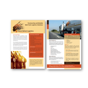 Giyani Bafazi Logistics - Complete branding