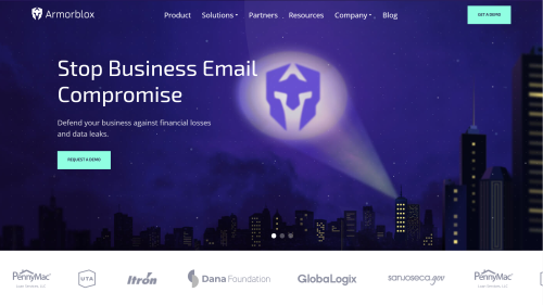 JAMstack for cybersecurity company Armorblox