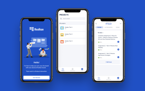 Smart Kanban Board Mobile App