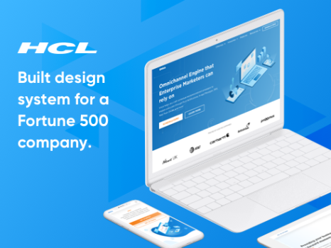 HCL - Built design system for a Fortune 500 company.