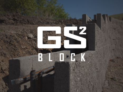 GS2 Block logo design