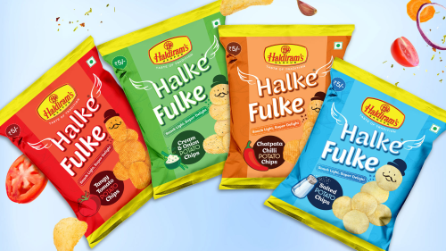 Haldiram's Nagpur Halke Fulke Packaging Design