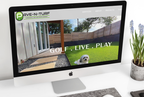Pave-N-Turf Branding + Website Design