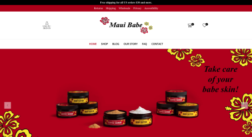 Maui Babe E-Commerce Website