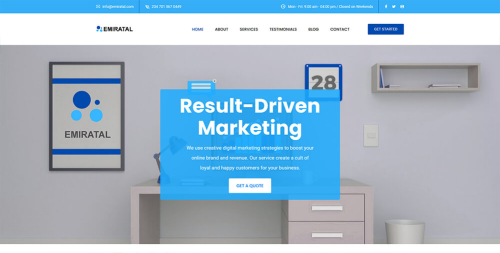 Emiratal Digital Marketing Website