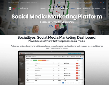 socialeyesmarketingplatform.com