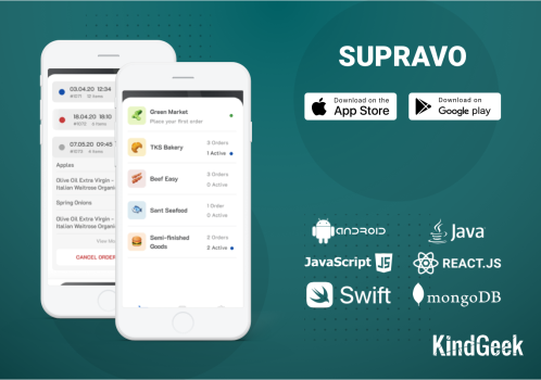 UI/UX For B2B Delivery Service