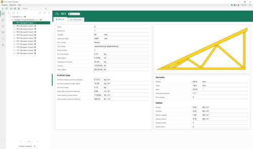 Fine Truss Project Manager