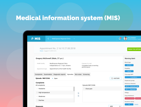 Medical Information System (MIS):