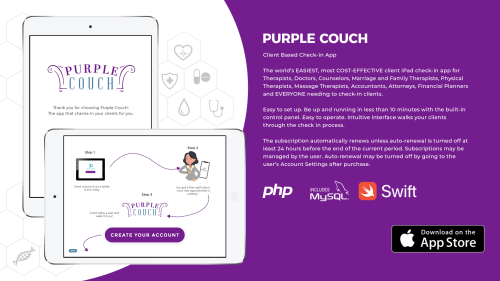 Purple Couch