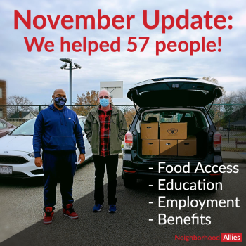 Neighborhood Allies - November Update