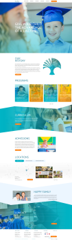 Website Design for Preschool Network