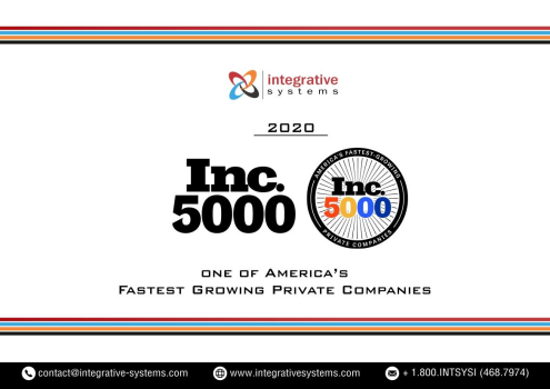 Integrative Systems made it to the #Inc5000 list
