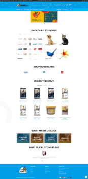 Online Store Design -Barking Mad Pet Products