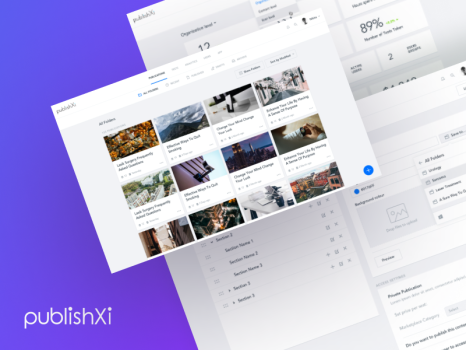 Publish XI – Web and mobile app design for a corporate learning management system