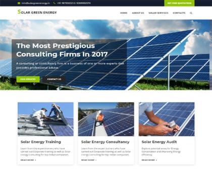 Solar Green Energy - SEO / Website Design