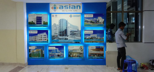 Hospital OPD Area Branding