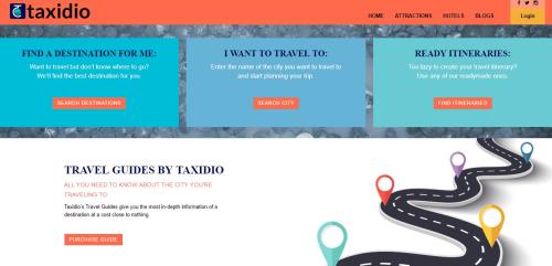 (Client)Taxidio - Online Itinerary planner