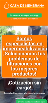 Diseño web casademembrana