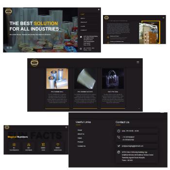 Packaging Website