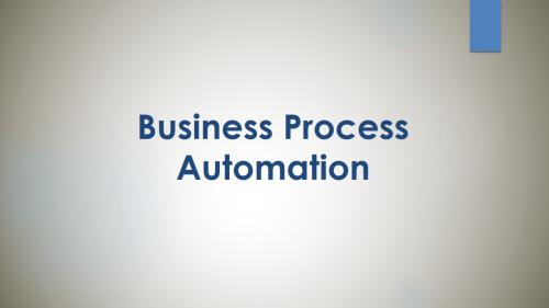 Business Process Automation