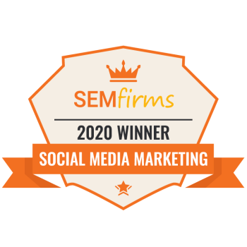 2020 Winner of Top Social Media Marketing Agency