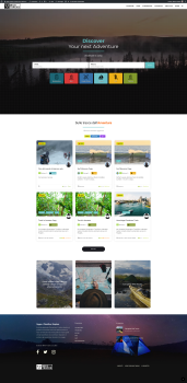 A Adventure Listing Dynamic Site