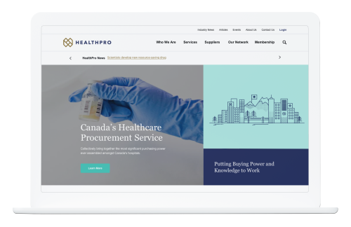 Strategy and roadmap elaboration for the redesign of a corporate website.