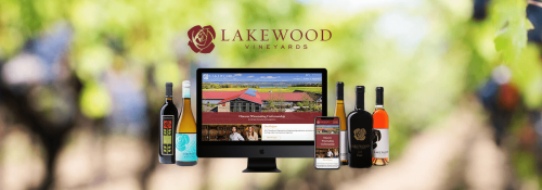 Lakewood Winery Web Design