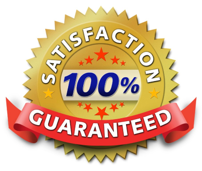 100% Satisfaction Guaranteed before you pay