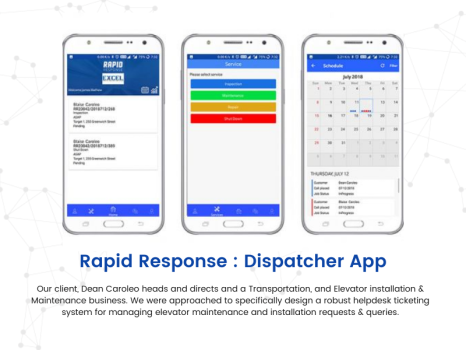 Rapid Response : Dispatcher App