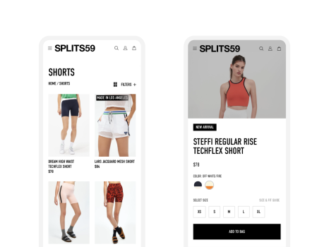 Headless Shopify for a fashion brand from Los Angeles
