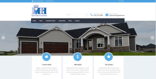 Home builder Website