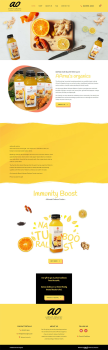 Aarnas Organic - Ecommerce store