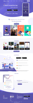 Music Competition Website